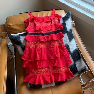 For love & Lemons red dress size xs